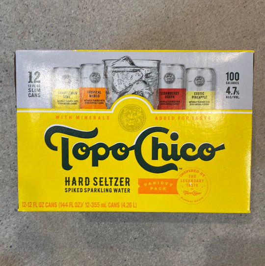 Topo Chico Hard Seltzer Variety Pack