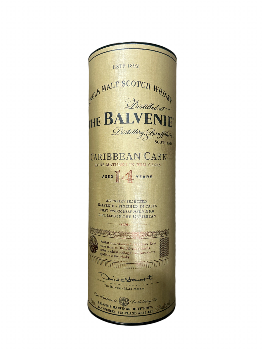 The Balvenie 14 year Caribbean Cask Scotch