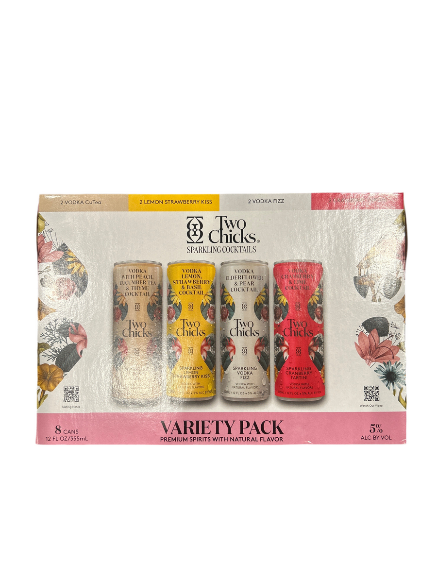 Two Chicks Sparkling Cocktail variety 8pk