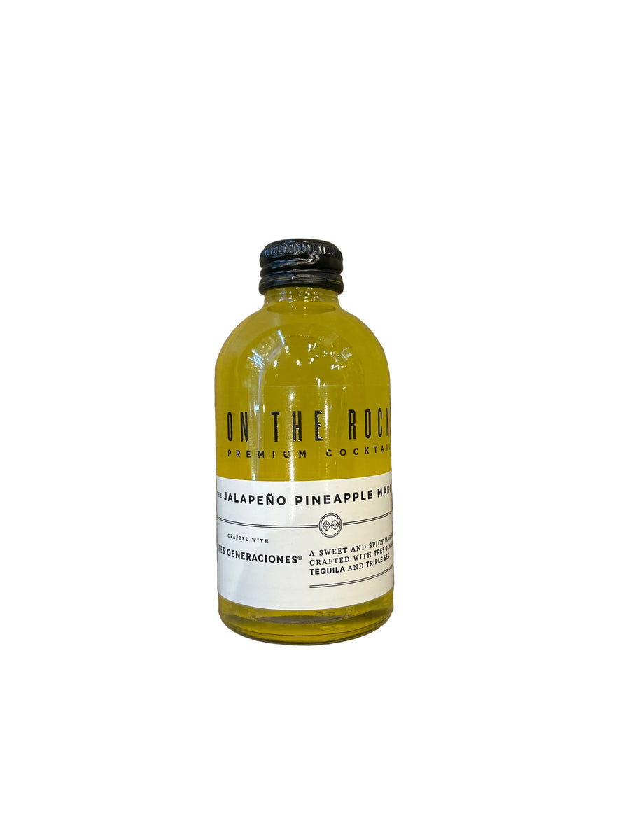 On The Rocks Jalapeño Pineapple Margarita 200mL