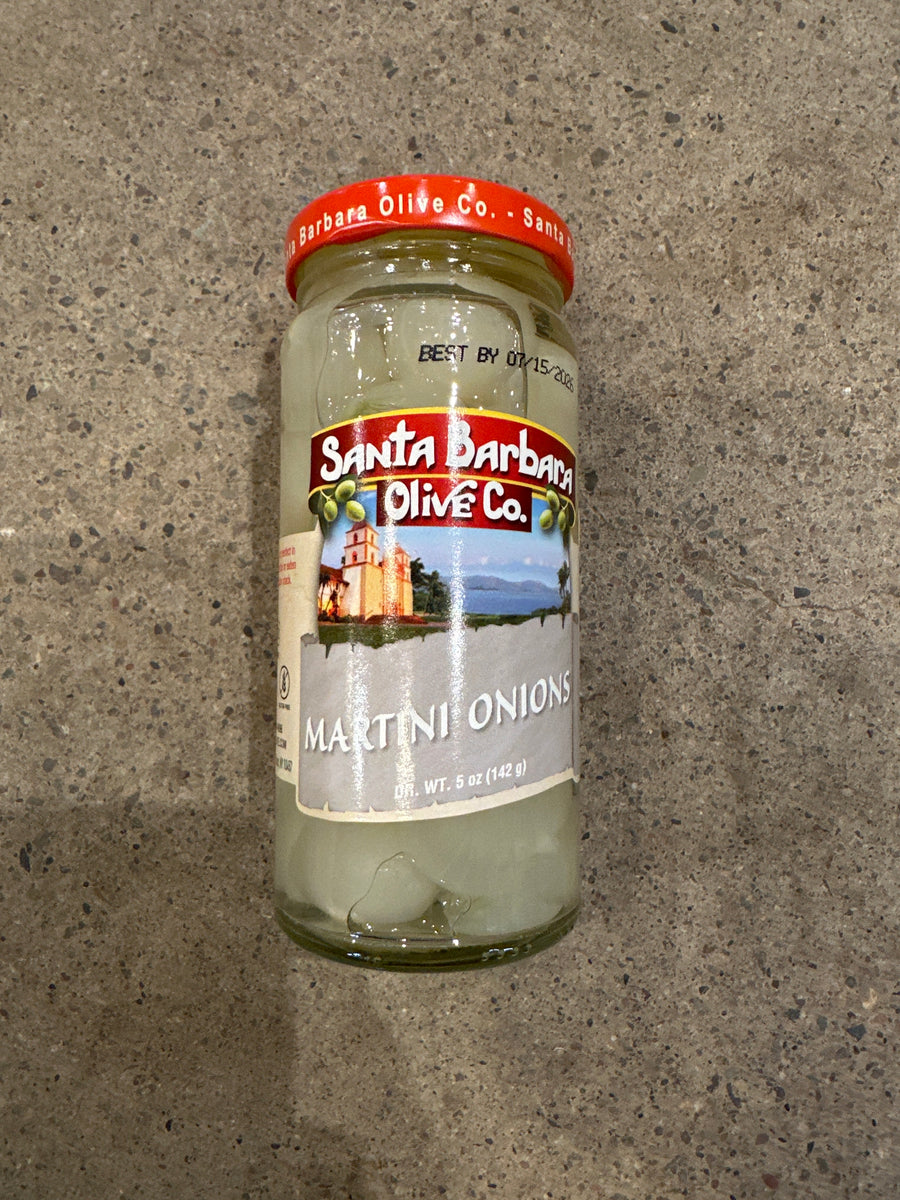 Santa Barbara Martini Onions