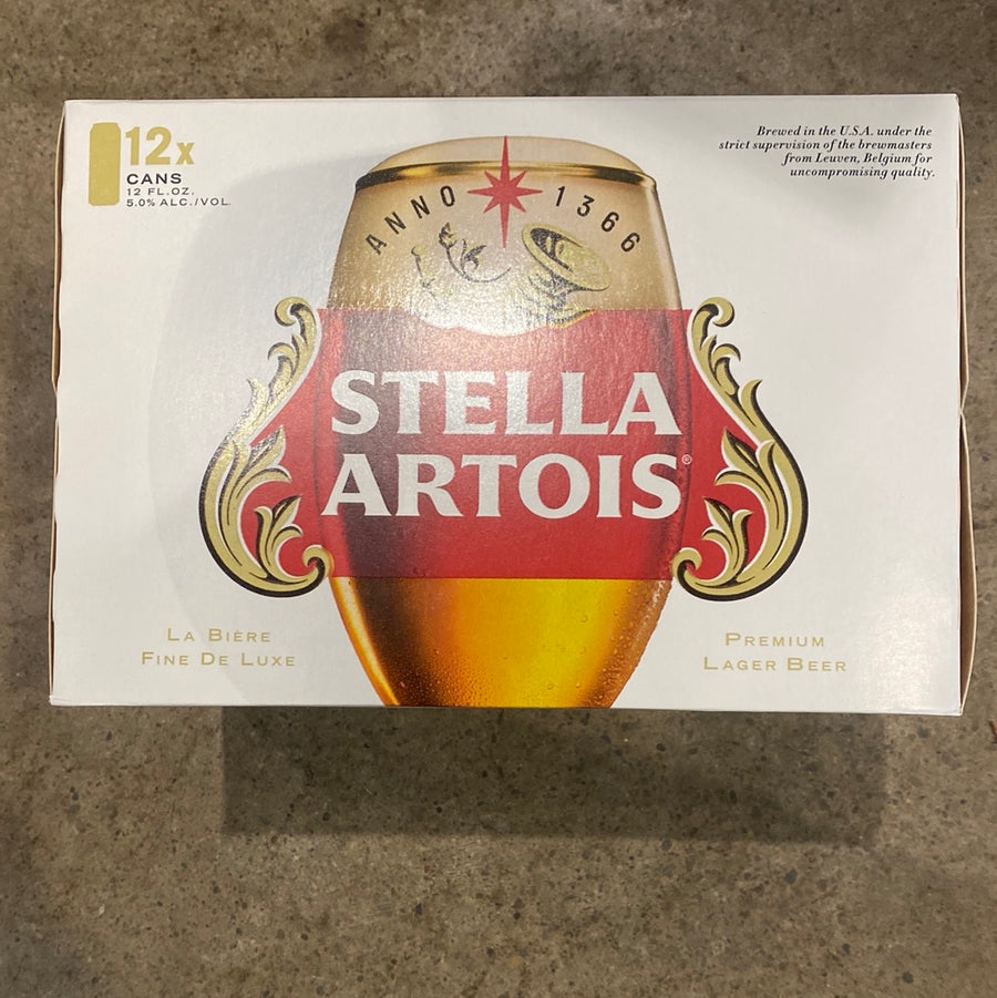 Stella Artois 12pk Cans