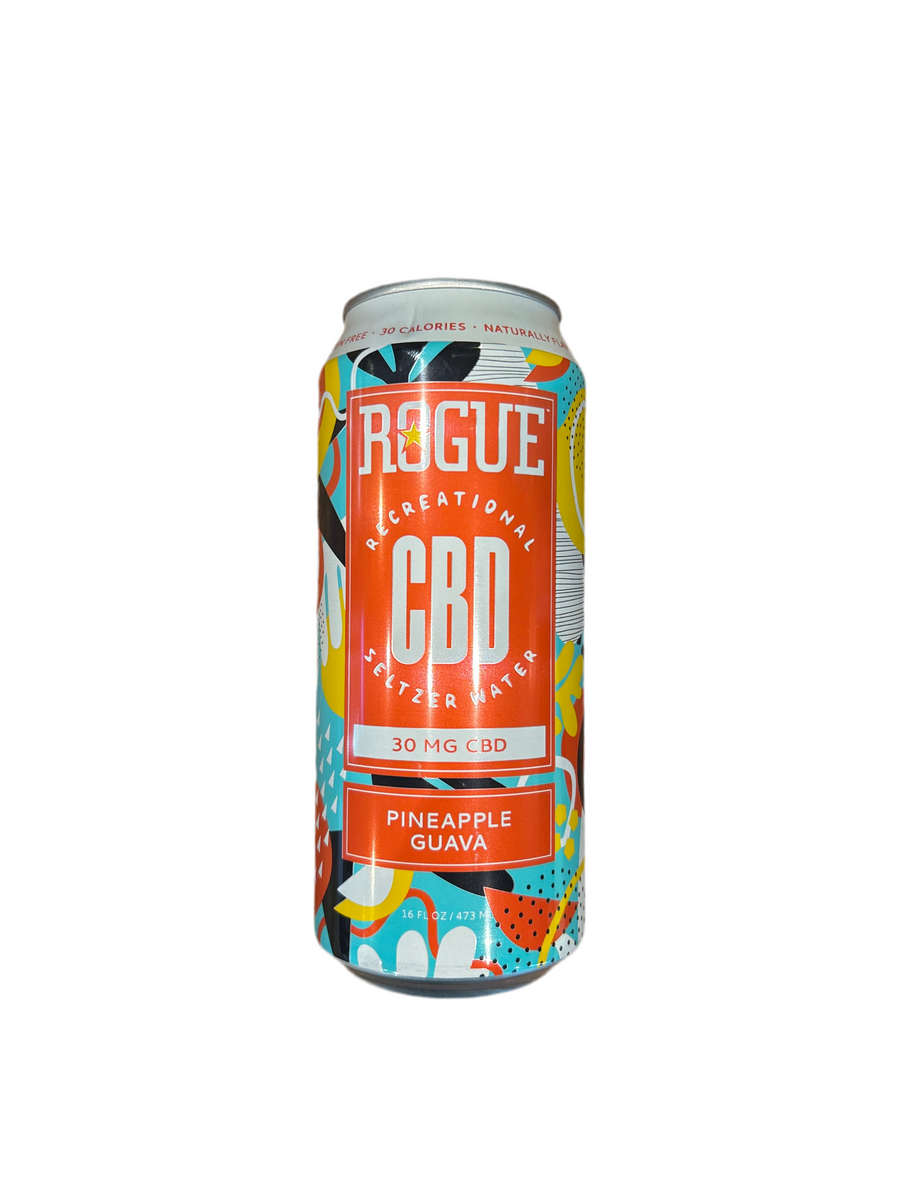 Rogue CBD Seltzer Pineapple Guava