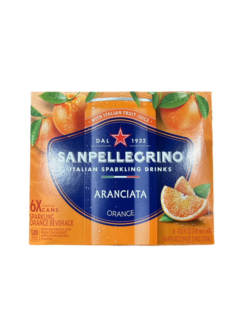 San Pellegrino Orange 6pk
