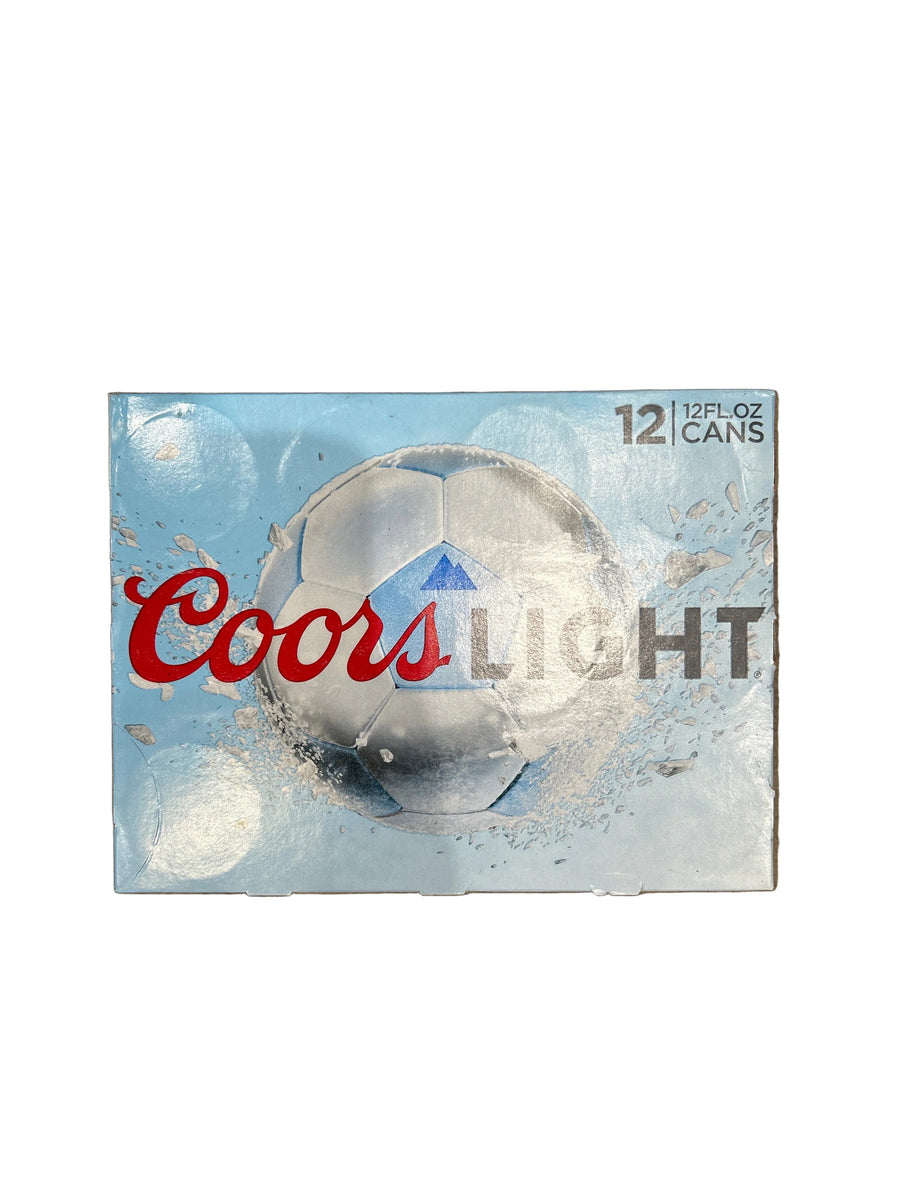 Coors Light 12 pack cans