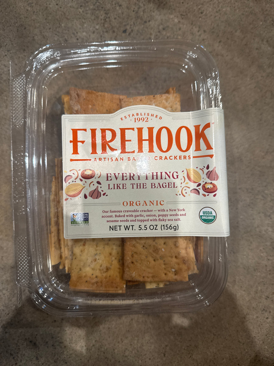 Firehook Baked Everything Crackers