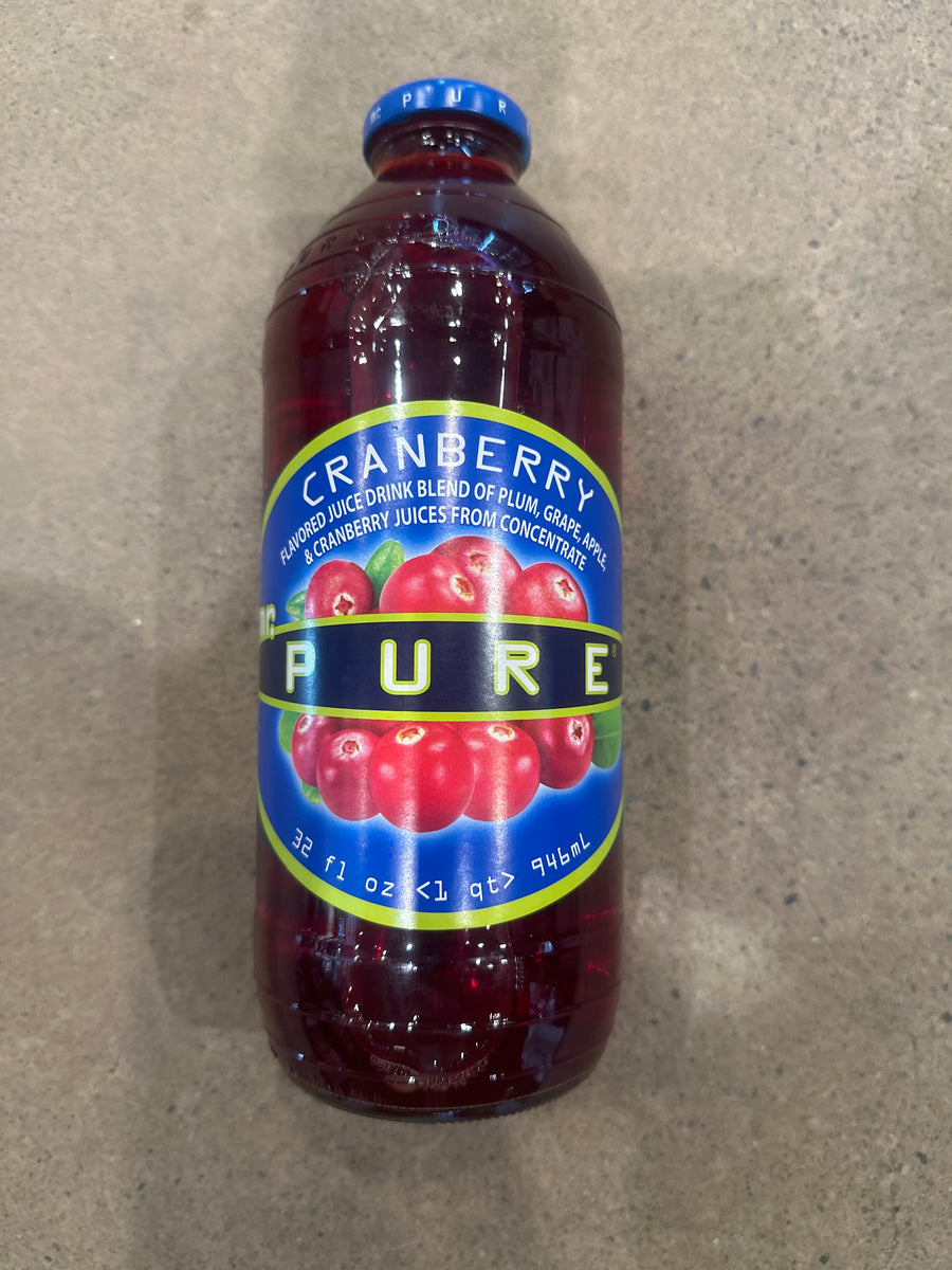 Mr. Pure Cranberry Juice 32oz