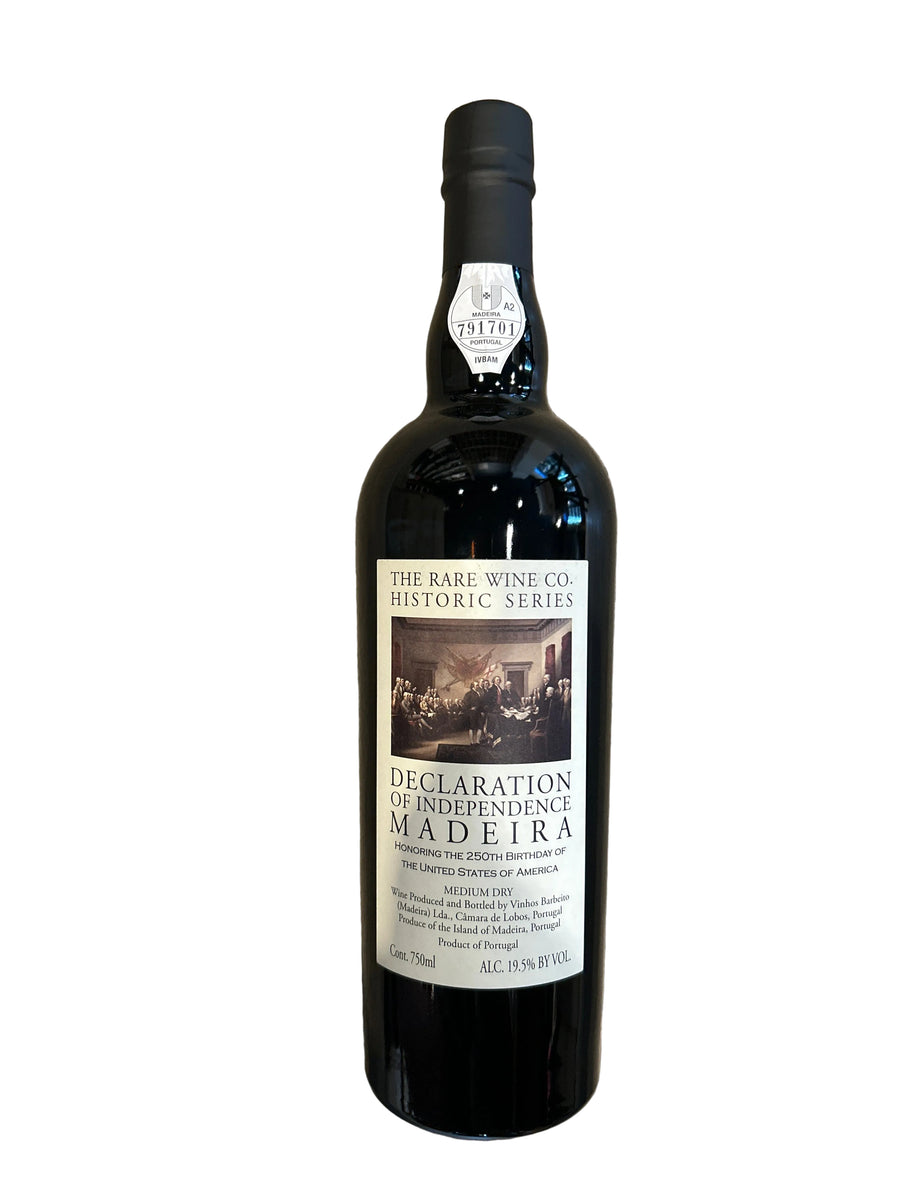 Rare Wine Company Declaration of Independence Madeira