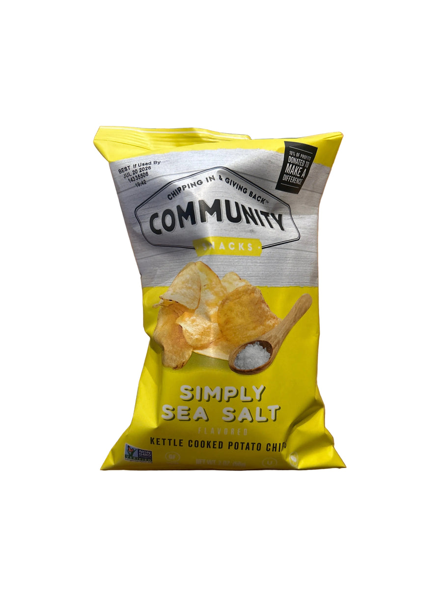 Community Sea Salt Chips 2oz
