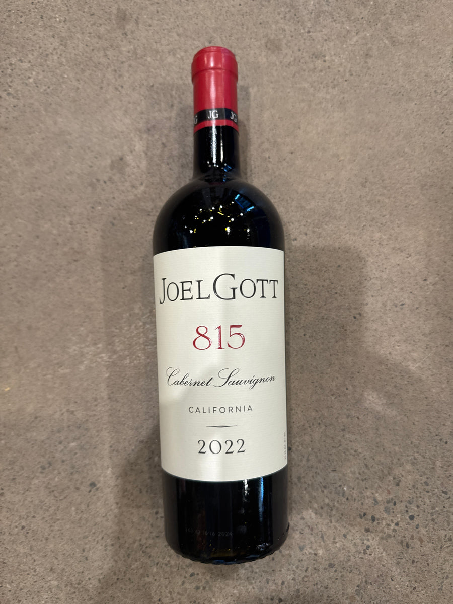 Joel Gott 815 Cabernet Sauvignon