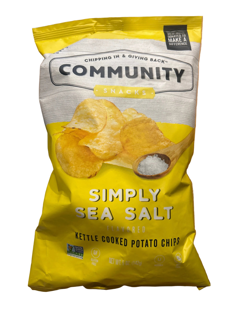 Community Sea Salt Chips 5oz