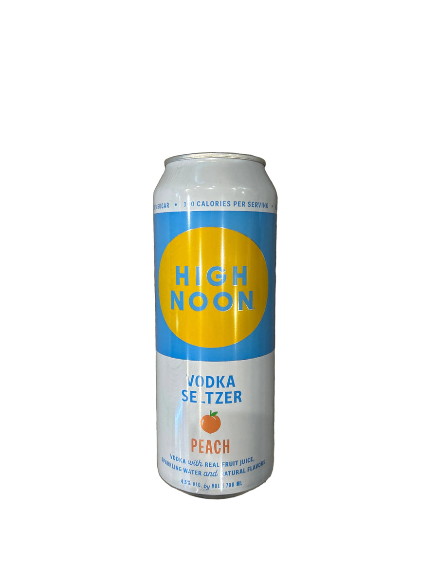 High Noon Peach Vodka Seltzer 700mL