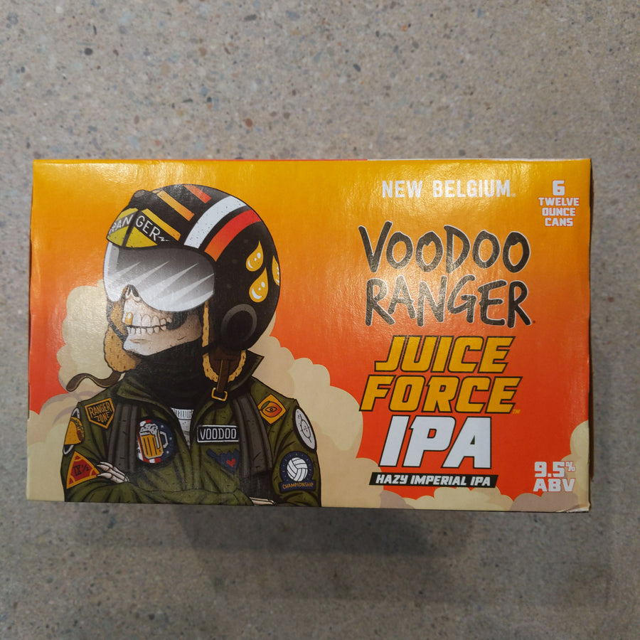 New Belgium voodoo ranger Juice Force Hazy Imperial IPA 6 Pack