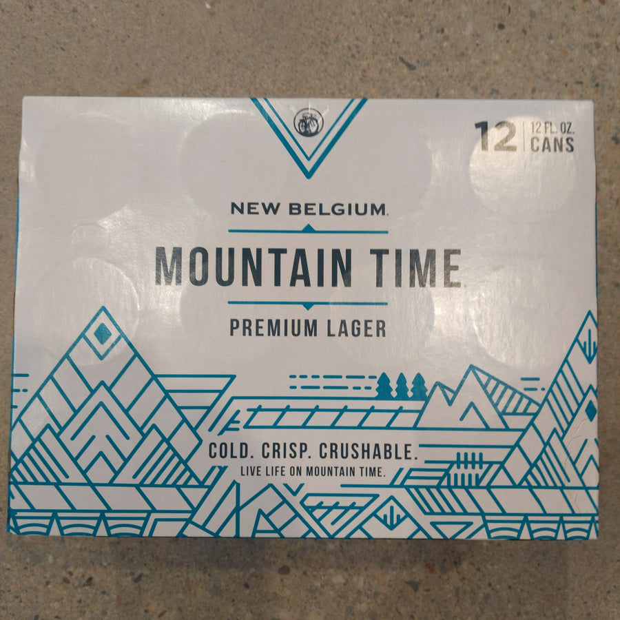 New Belgium Mountain Time Premium Lager 12 Pack