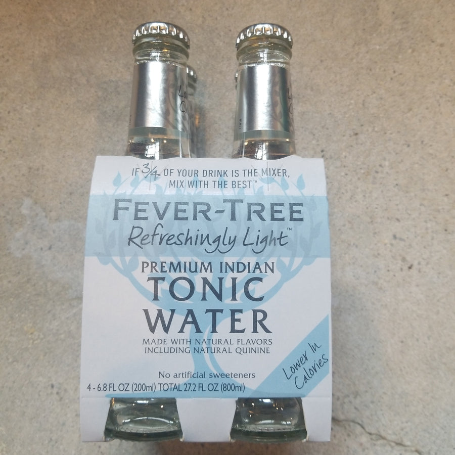 Fever Tree Light Tonic Water 4pk