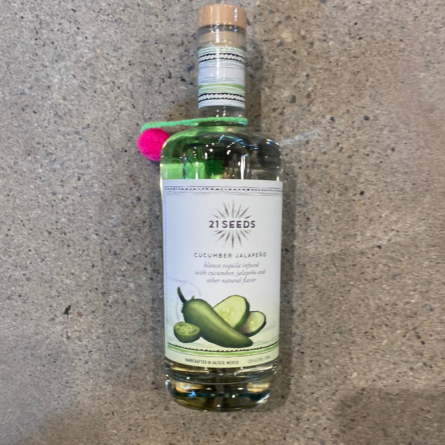 21 Seeds Cucumber Jalapeño Infused Tequila