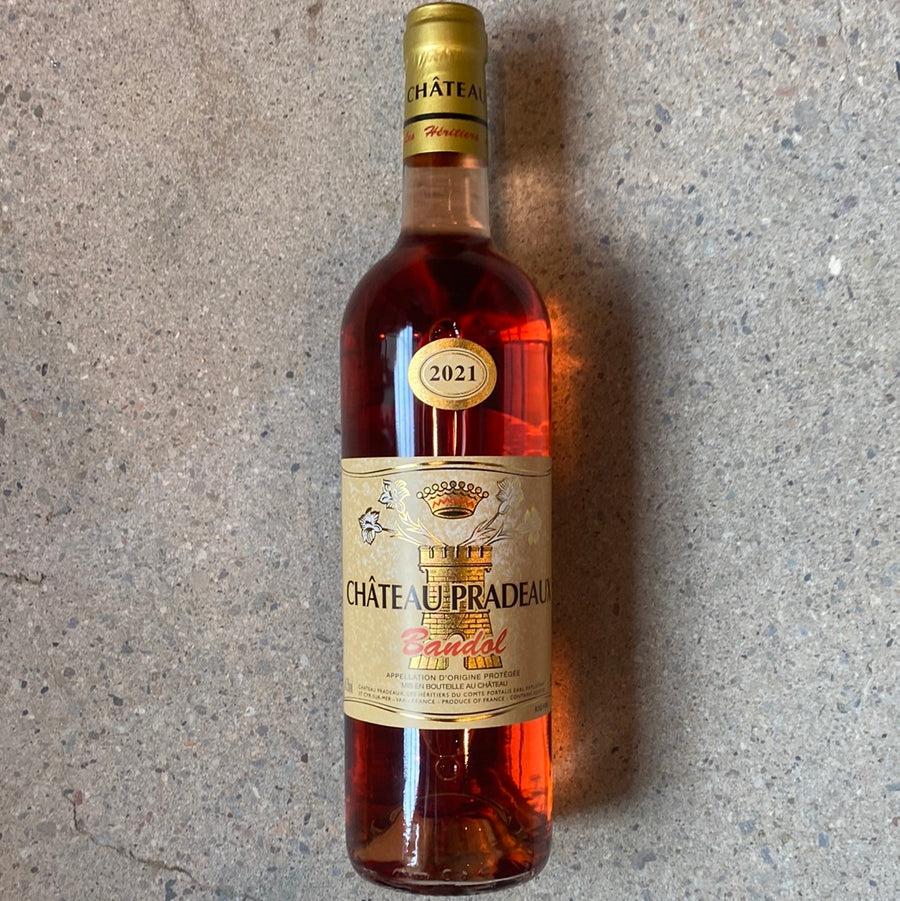 2021 Chateau Pradeaux Bandol Rose